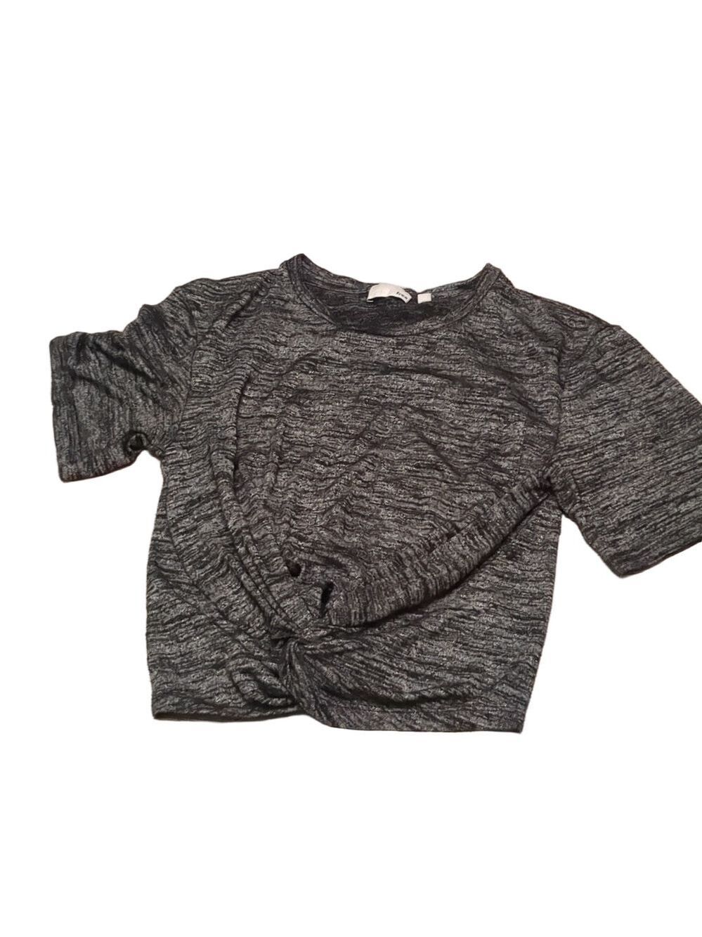 Wilfred free by aritzia knotted top size large